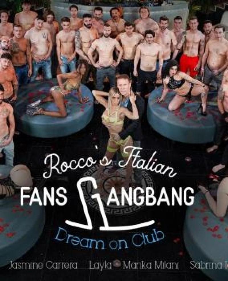 RoccoSiffredi Roccos Italian Fans Gangbang Dream On Club | PornHoarder.tv